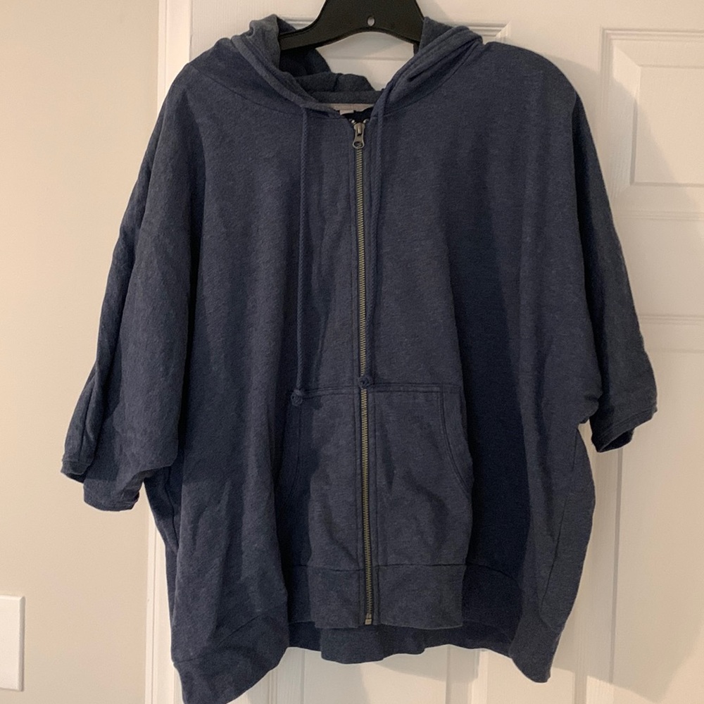 Rubbish oversized zip-up sweater